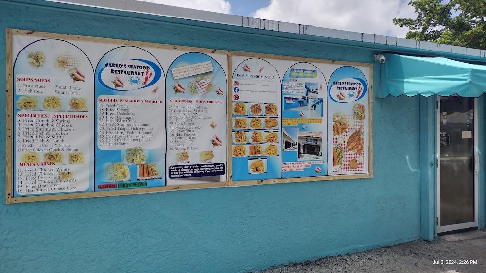 Carlo's Seafood Restaurant Menu image 3